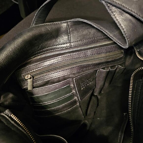 Latico Black Leather Hobo Bag - Picture 7 of 12